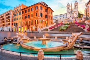 Rom: Guidet byvandring til torve og springvand