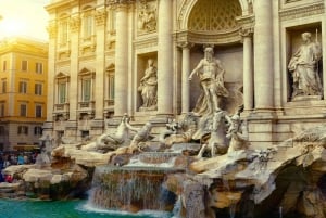 Rom: Guidet byvandring til torve og springvand