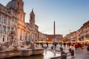 Rom: Guidet byvandring til torve og springvand