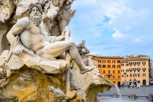 Rom: Guidet byvandring til torve og springvand