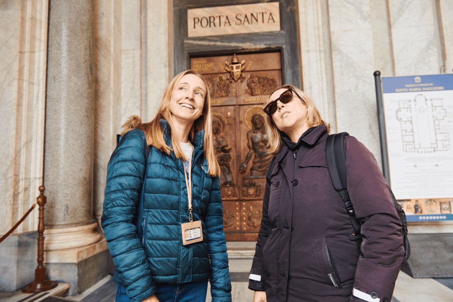 Roma: Pellegrinaggio alle Porte Sante con autista e guida privata