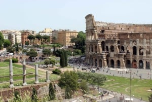 Rome: Hop-On Hop-Off Bus, Roman Forum & Colosseum Tour