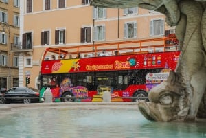 Rome: Hop-On Hop-Off Bus, Roman Forum & Colosseum Tour