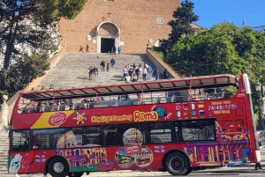 Rome: Hop-on Hop-off Bus Tour and Colosseum Experience