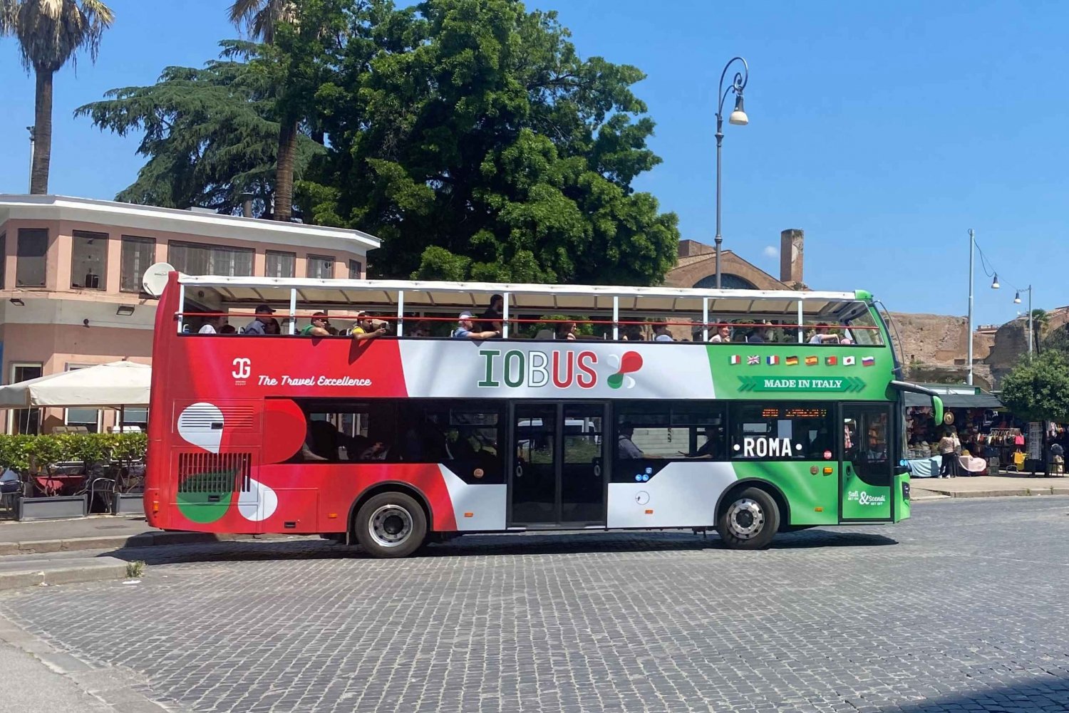 Rom: Billet til Hop-On Hop-Off Open-Top Bus Tour
