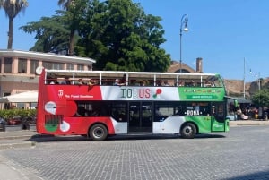 Roma: Tour de ônibus hop-on hop-off com ingresso de ônibus hop-on hop-off com teto aberto