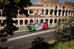 Roma: Billete de tour en autobús libre Hop-On Hop-Off