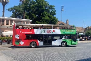 Roma: Billete de tour en autobús libre Hop-On Hop-Off