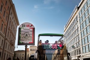 Rome: Hop-On Hop-Off Open-Top Bus Tour Ticket