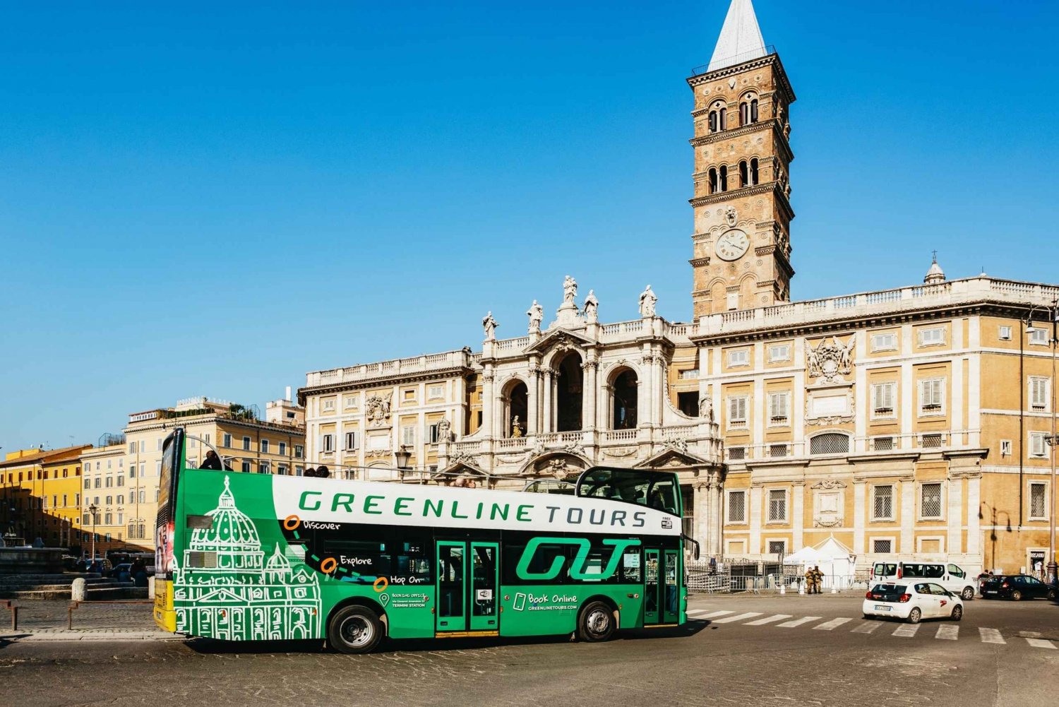 Rome: Hop-On Hop-Off Panoramic Open Bus Ticket