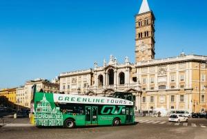 Roma: Hop-On Hop-Off Billete de autobús turístico panorámico abierto