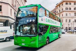 Roma: Hop-On Hop-Off Billete de autobús turístico panorámico abierto