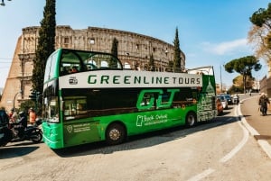 Roma: Hop-On Hop-Off Billete de autobús turístico panorámico abierto