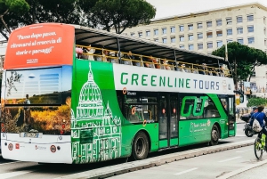 Roma: Hop-On Hop-Off Billete de autobús turístico panorámico abierto