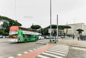 Roma: Hop-On Hop-Off Billete de autobús turístico panorámico abierto