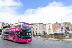 Roma: tour panoramico in autobus Hop-on Hop-off con audioguida