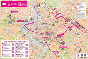 Roma: tour panoramico in autobus Hop-on Hop-off con audioguida