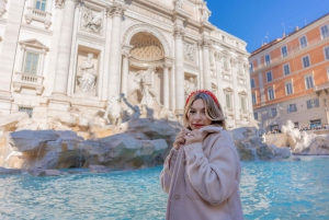 Rome: Iconic Trevi Fountain Private Photoshoot Experience