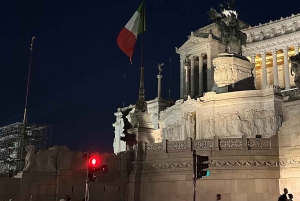 Rome Illuminated. Night Tour in Van