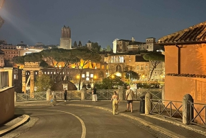 Rome Illuminated. Night Tour in Van