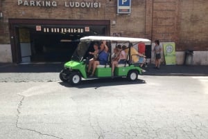 Rome: Imperial City Tour by Golf Cart with Optional Transfer