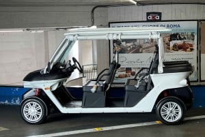 Roma: Tour della città imperiale in golf cart con trasferimento opzionale