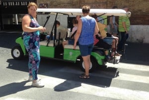 Roma: Tour della città imperiale in golf cart con trasferimento opzionale