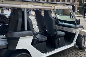Roma: Tour de la ciudad imperial en carro de golf con traslado opcional