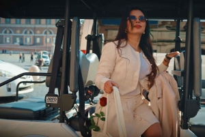 Rom in 3 Stunden mit privater Golf Cart Tour und Lebensmittelverkostung