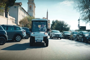 Rom in 3 Stunden mit privater Golf Cart Tour und Lebensmittelverkostung