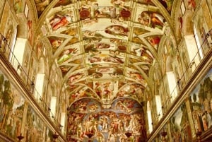 Rom på en dag-tur: Det Sixtinske Kapel, Colosseum og torve