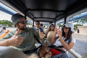 Rome in golfkar: een halve dag privé of kleine groepstour