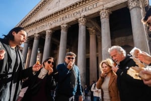 Rome in golfkar: een halve dag privé of kleine groepstour