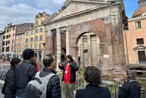 ローマユダヤ人街とカンポ・デ・フィオーリ・ストリート・フード・ツアー
