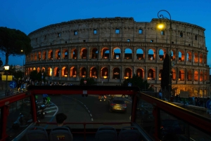 Rom: nächtliche Tour mit Live-Guide im Doppeldeckerbus