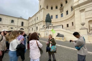 Roma: Majestad del Vaticano, tour a pie en grupo