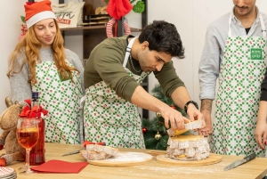 ローマ：コロッセオ近くでパスタ作りとイタリアンスプリッツ3種体験