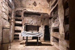 Rom: Rundvisning i Mamertine-fængslet og katakomberne