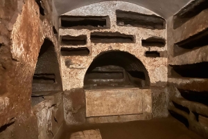 Rom: Rundvisning i Mamertine-fængslet og katakomberne