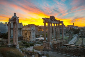 ローママメルティーノ監獄、コロッセオ体験、オーディオガイド