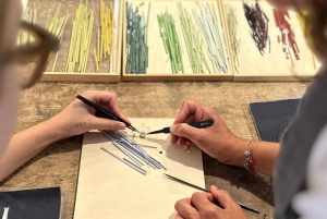 Rome : Atelier de bijoux en micromosaïque