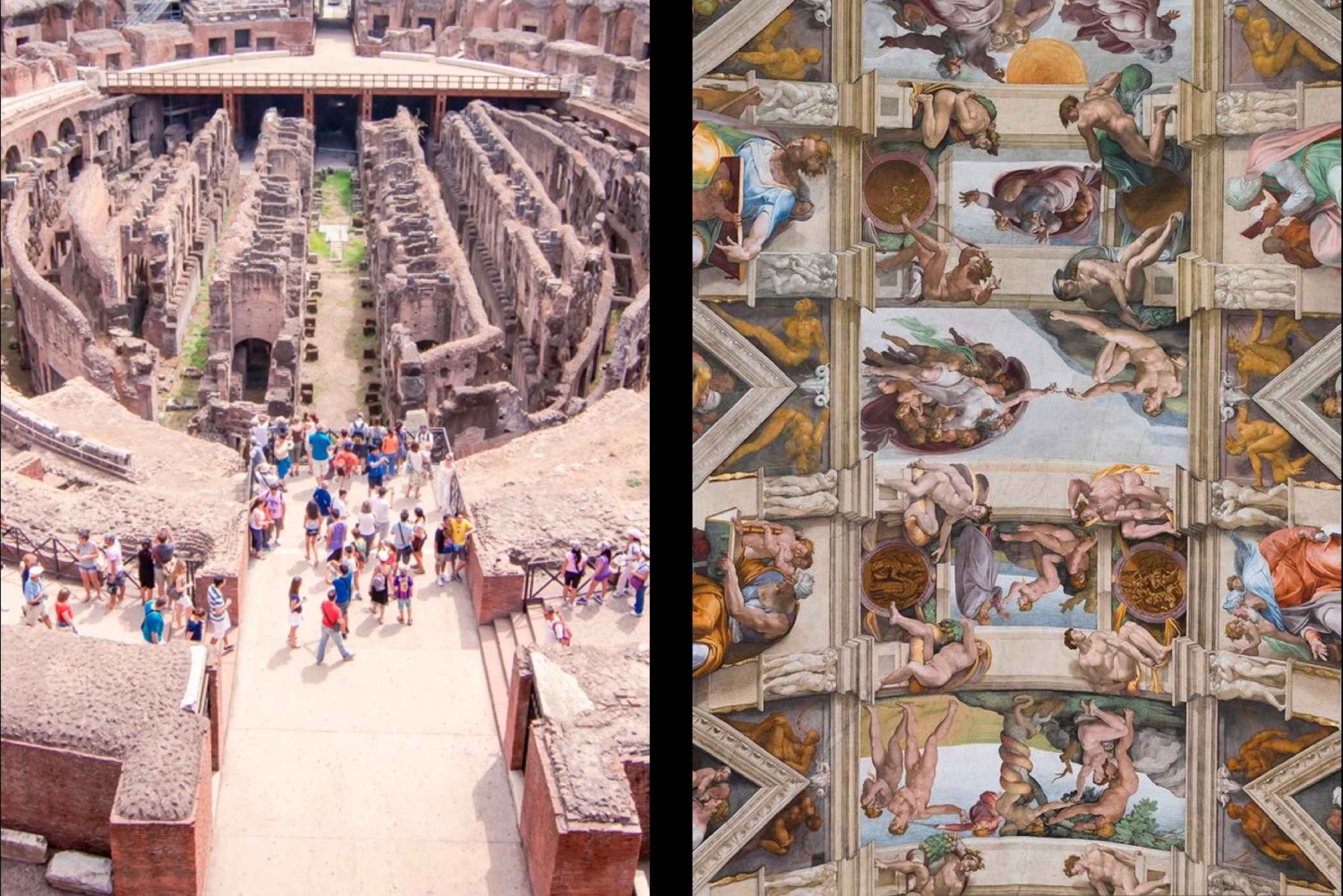 Rome: Mid-Week Colosseum and Vatican 2-Day Tour