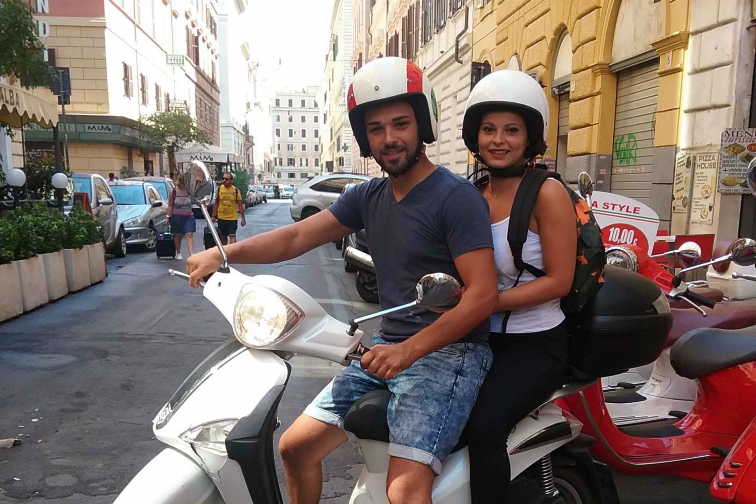 Rome: New Liberty 125cc Scooter Rental (1-7 Days)