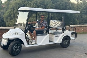 Rome: Golf Cart Tours in the city pick-up at the hotel