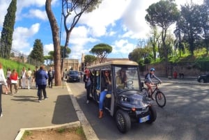 Roma: Tour serale della città in Golf Cart
