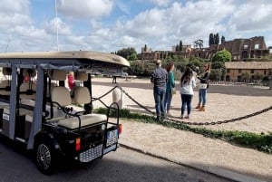 Roma: Tour serale della città in Golf Cart