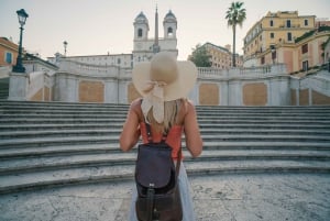 Rome : Visite privée nocturne à pied avec guide local
