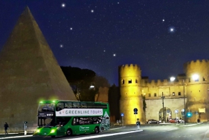 Rome: Nighttime Tour by Open-Top Bus
