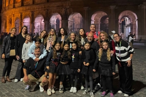 ローマ地元ガイドとコロッセオ外ナイトツアー