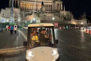 Roma: Nattlig tur med golfbil
